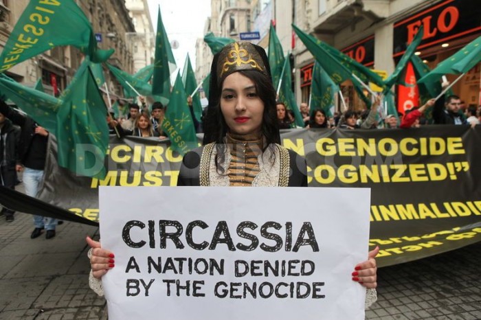 Circassians call out Putin and criticize his hypocrisy as he labels the Armenian incident as genocide when failing to recognize the Russian Czarist massacre of Circassia