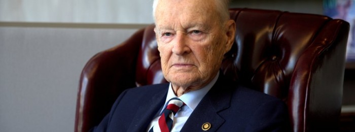 SPIEGEL ONLINE Former US National Security Advisor Zbigniew Brzezinski: "Things move much more rapidly." 