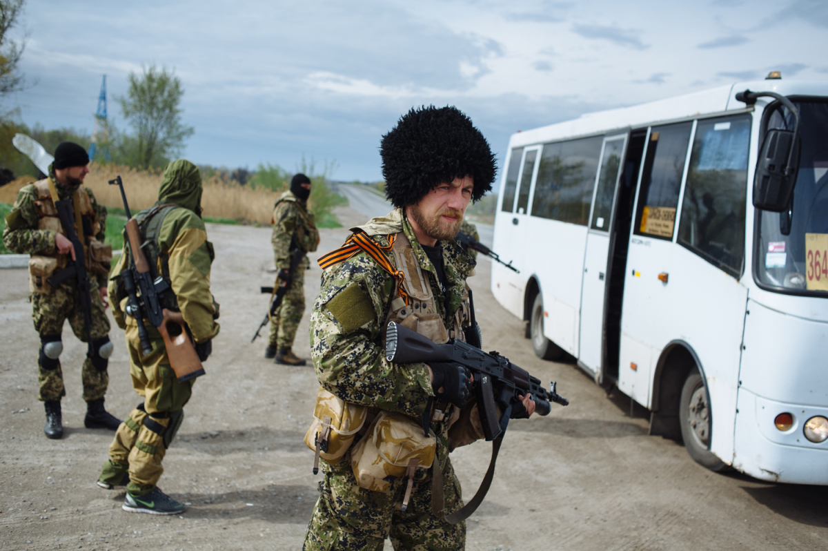 Meet the Cossack ‘Wolves’ Doing Russia’s Dirty Work in Ukraine