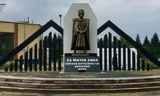 В Турции появился памятник черкесам, погибшим в Русско-Кавказской войне